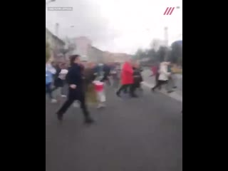 free в минске силовики применили слезоточивый газ против участников марша пенсионеров hd