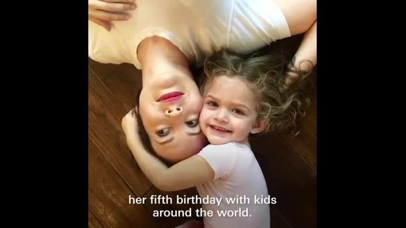 free алисса милано с дочкой в рекламе для unicef 2019 hd