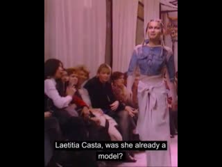 free 18 летняя летиция каста впервые выходит на подиум на показе jean paul gaultier hd