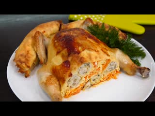 free сочная курочка пальчики оближешь фаршированная блинами hd