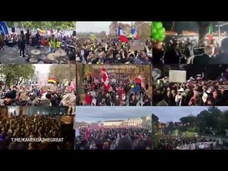 free весь мир европа сша австралия свобода митинги восстания против цифрового концлагеря куаркодов фашизма гмо днк уколов hd