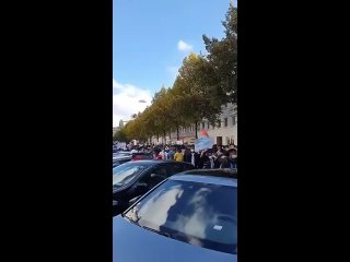free в германии мигранты из африки устроили митинг цель переселение их оставшихся сородичей в европу hd