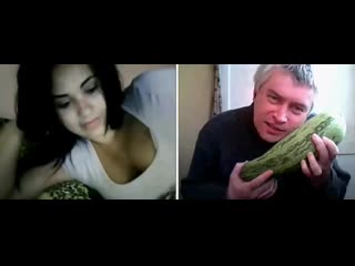 free шутка юмор видео прикол кабачок секс по веб камере вебка девушка и мужик вебке mp4 hd