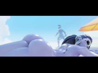 free awf widowmaker prone bone overwatch by kaievie hd