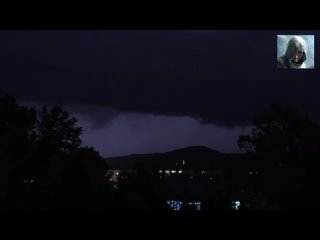 free город междуреченск впечатляюще сильная гроза hd
