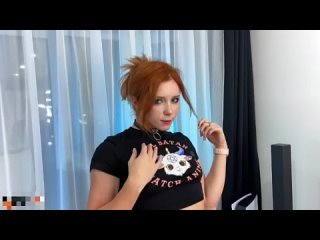 free и снова рыжая подружка сосёт и трахается с другом в сексуальном наряде hd