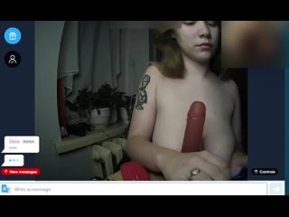 free милая деушка с огромной грудью развлекается в видеочате omegle чат рулетка вирт virt videochat coomeet перископ porn hd