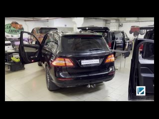 free замена штатного экрана на мультимедиа монитор 8 4 со всеми приложениями в mercedes m class w166 hd