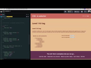free css is selector is awesome hd