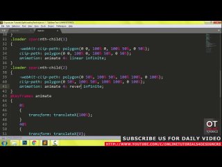 free split loading text animation effects using css clip path latest css animation effects hd