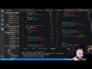 free react and materialui navigation menus part 2 p5d24 live coding with jesse hd