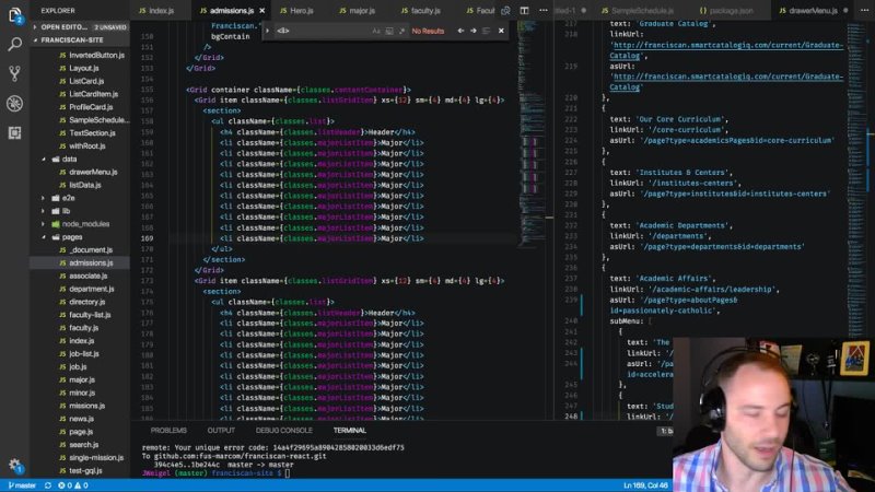 free creating a landing page with react p5d88 live coding with jesse hd