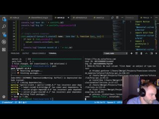 free react node and the salesforce api part 2 p5d93 live coding with jesse hd