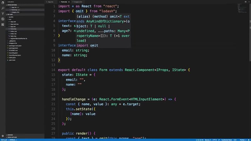 free how to use typescript in react hd