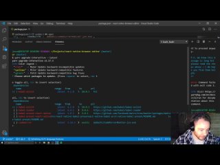 free react native browser editor part 2 p8d3 live coding with jesse hd