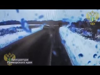 free момент страшного дтп в приморье которое унесло жизнь женщины и двух детей попал на видео honda freed на трассе hd