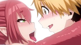 free kemonokko tsuushin the animation episode 3 hentai хентай big tits breasts handjob monster girl apron eggs harpy hd