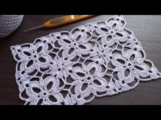 free простой квадратный мотив вязание крючком для новичков мастер класс how to crochet for beginners hd