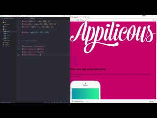 free how to create a website complete workflow part 03 sass variables and a mixin sass hd