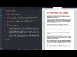 free how and why to use borders to make a css triangle plus a scss mixin hd