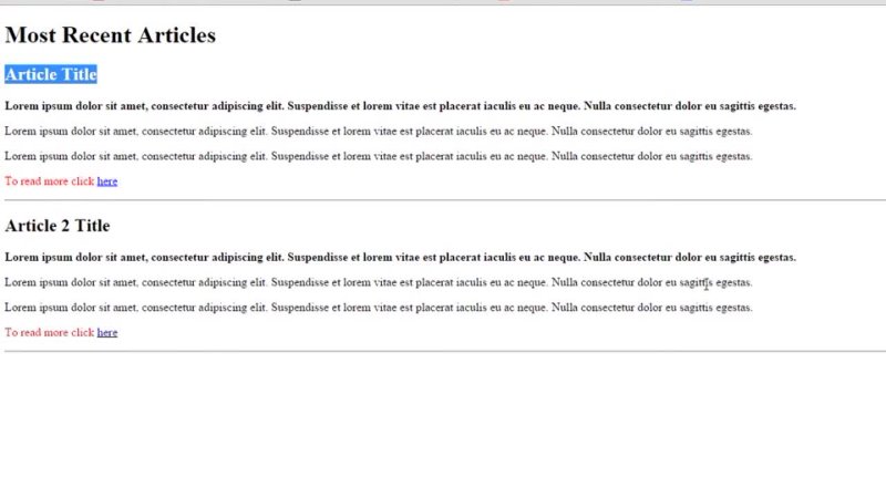 free css tutorial for beginners 22 first last of type selectors hd