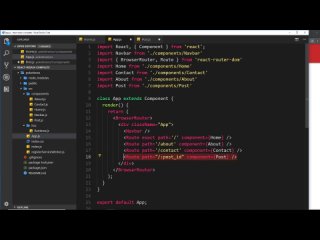 free complete react tutorial redux 30 route parameters part 1 hd