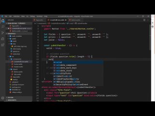 free svelte tutorial for beginners 23 custom form validation hd
