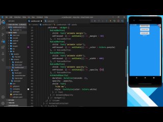 free flutter animation tutorial 2 built in animations hd