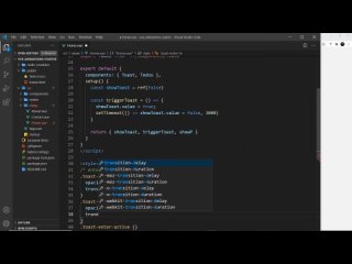 free vue 3 animations tutorial 4 animated toast notification hd