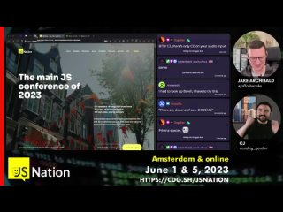 free the view transition api interview and qa with jsnation speaker jake archibald hd