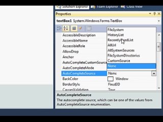 free c tutorial 84 how to create an autocomplete textbox in c hd