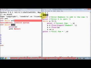 free python tutorial for beginners 12 while loop and for loops in python hd