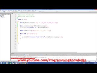 free c programming for beginners 18 arrays in c hd
