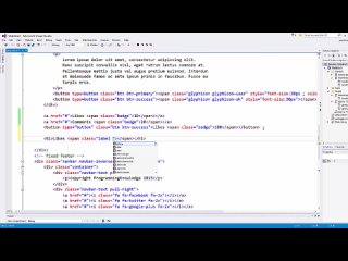 free bootstrap tutorial for beginners 17 badges and labels in bootstrap hd