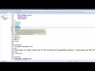 free html5 tutorial for beginners 13 html5 section header footer and nav hd