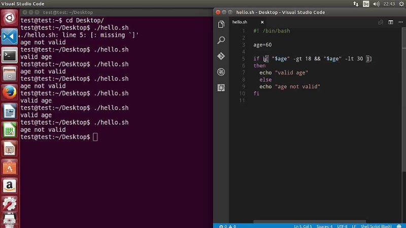 free shell scripting tutorial for beginners 8 logical and operator hd