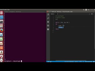 free shell scripting tutorial for beginners 16 using sleep and open terminal with while loops hd