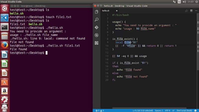 free shell scripting tutorial for beginners 25 function example hd