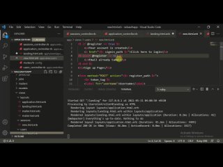 free building authentication from scratch with rails 5 creating a dummy landing page to test our app hd