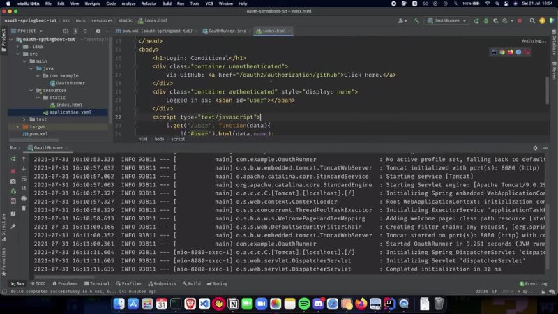 free basic spring boot oauth2 authentication tutorial 3 implementing log out with springboot oauth2 hd