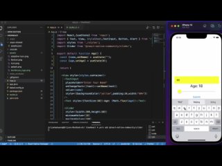 free react native tutorial 53 react native slider example hd