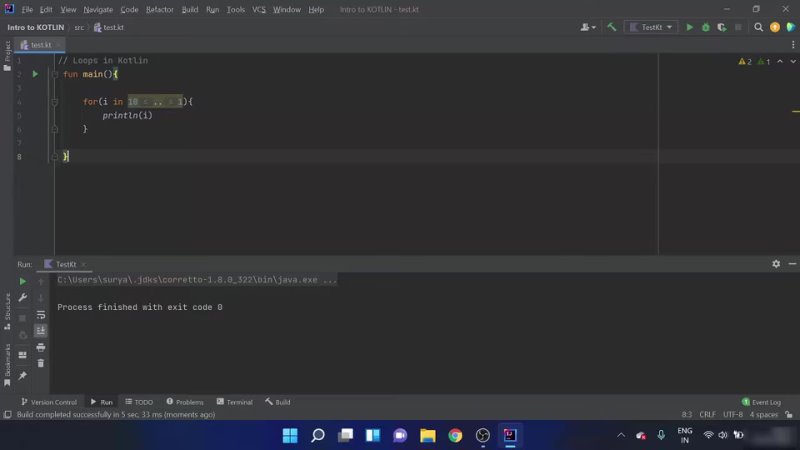 free kotlin tutorial for beginners kotlin for loop with examples hd