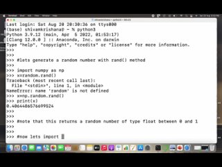 free python numpy tutorial for beginners introduction to random numbers in numpy hd
