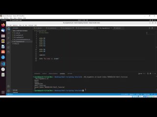 free passing arguments to the script shell scripting tutorial for beginners hd