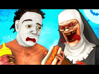 free майкл майерс vs пигги 3 злая монахиня финал ной roblox piggy 2 роблокс пеппа 3d анимация hd