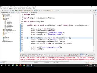 free selenium 4 beginner tutorial 5 how to use proxy hd