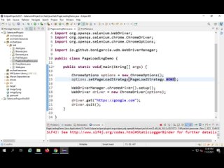 free selenium 4 beginner tutorial 6 page loading strategies hd