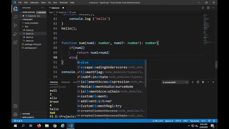free typescript beginner tutorial 7 functions hd
