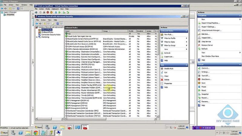 free open sql port on db machine for remote sharepoint 2010 hd