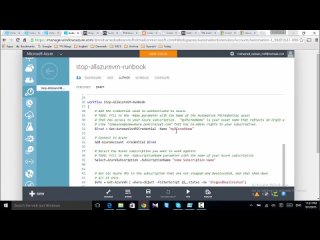 free automate shutdown virtual machine vm in azure cloud hd